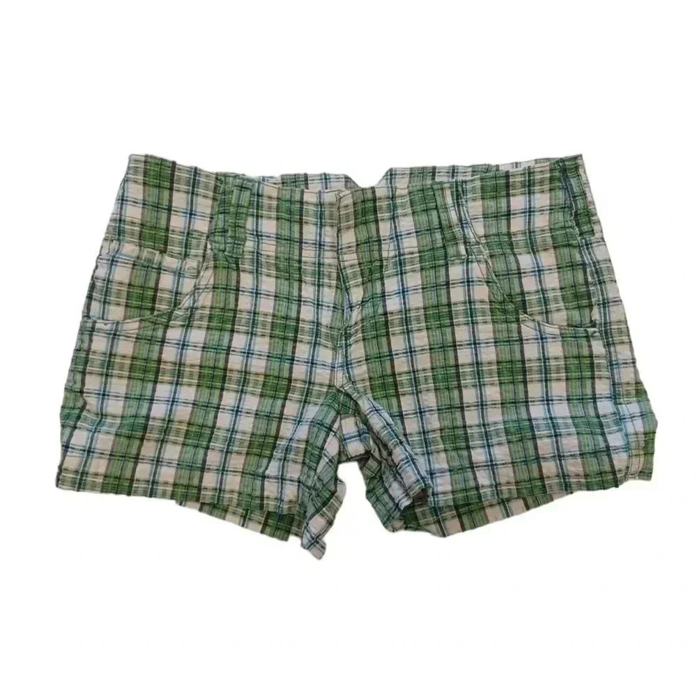 Illegal Jeans Plaid Shorts  Size 5